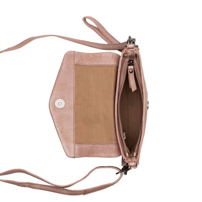 Just Jackie Crossover Clutch Light Pink