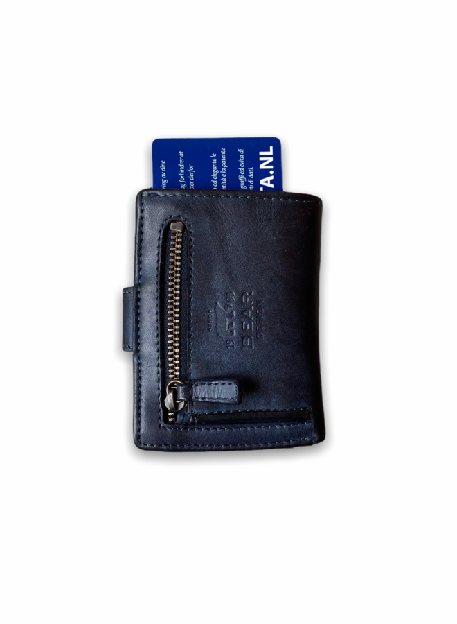 RFID Portemonnee Blauw