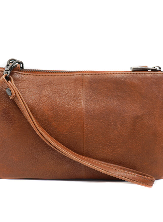 Schoudertasje UMA CP1119 Cognac