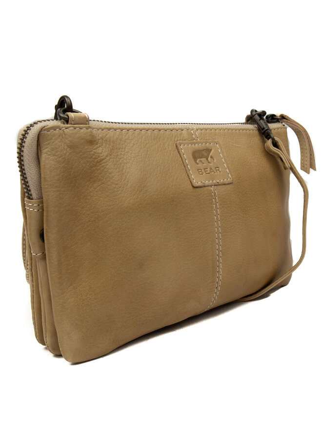 Portemonnee schoudertasje Uma CL30996 Baltic Beige