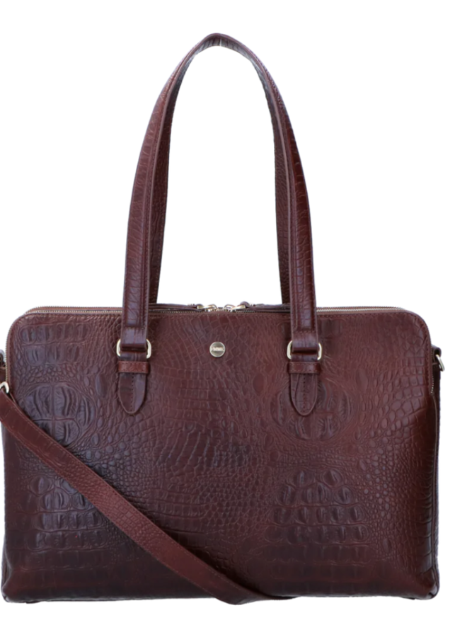 Charlotte Croco Brown 13,3 Inch