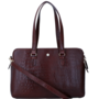 Charlotte Croco Brown 15.6 Inch