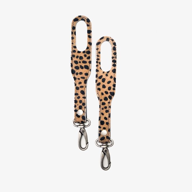 Wild Ones Stroller Straps Baby Cheetah Beige