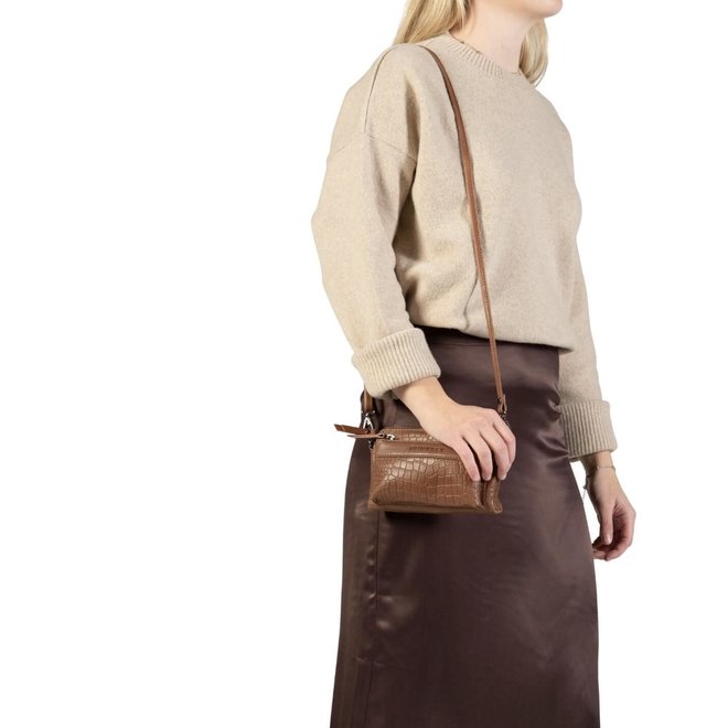 Casual Carly Minibag Cognac