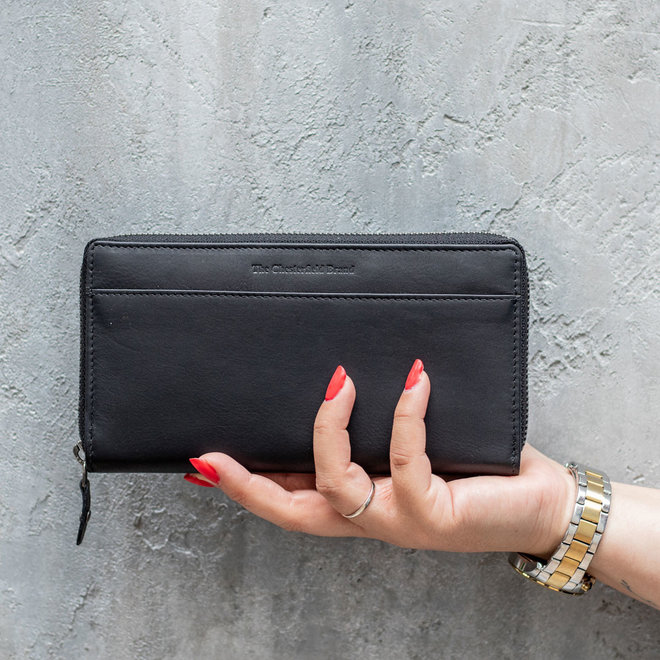 Halle Wallet Black