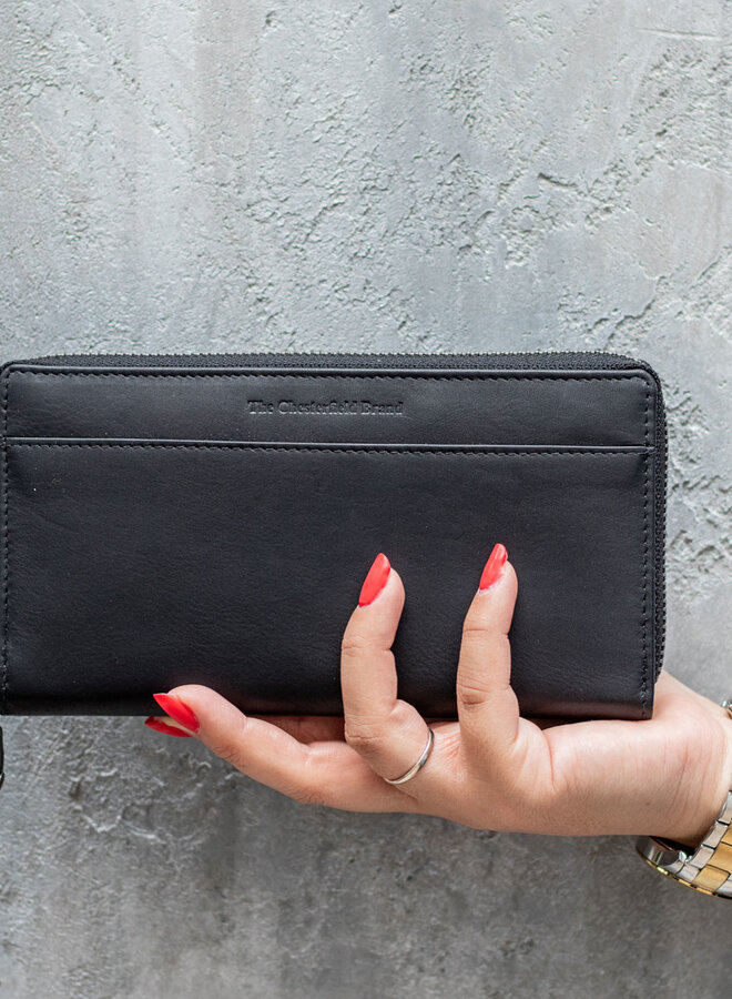 Halle Wallet Black