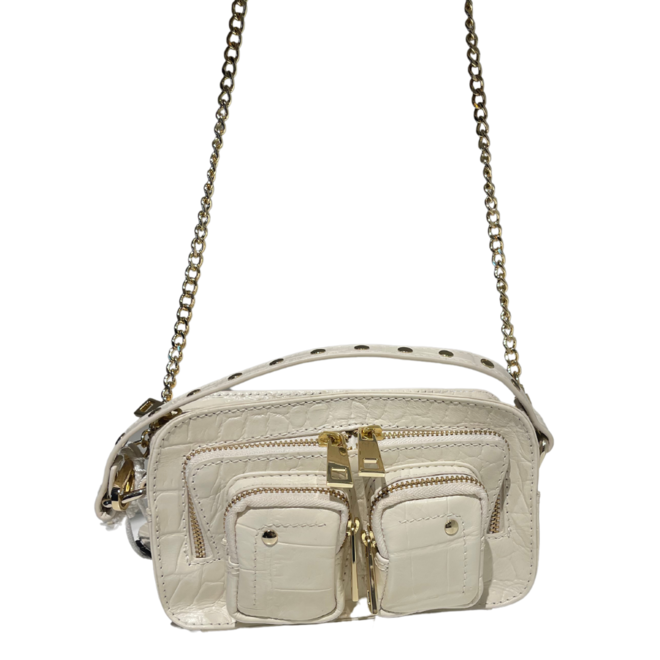 Helena Croco Deluxe Beige w/Gold