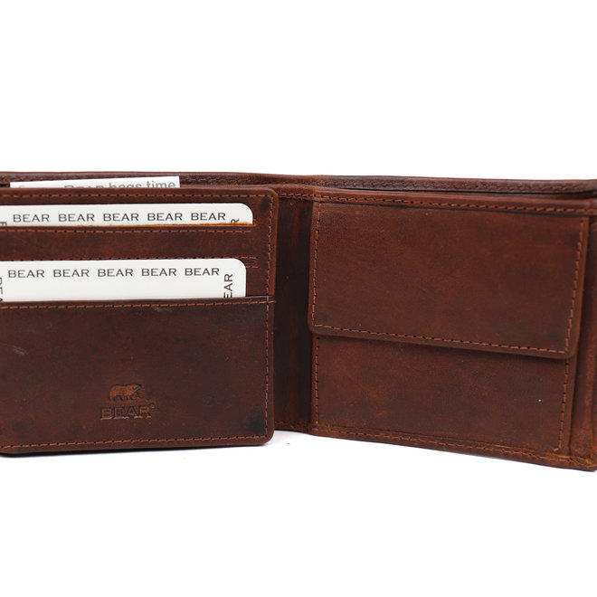 Billfold Sjoerd BM5071 Cognac