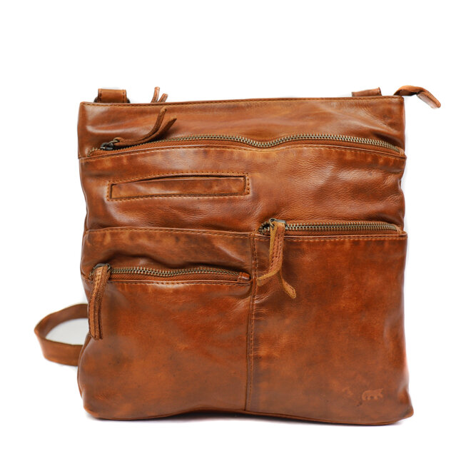Schoudertas Yara CL40523 Cognac