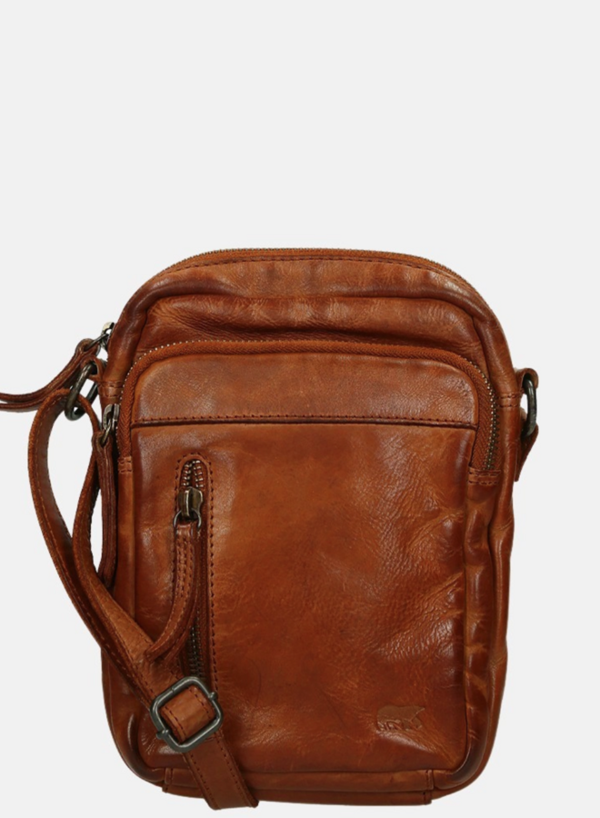 Schoudertasje Karin Cl5243 Cognac