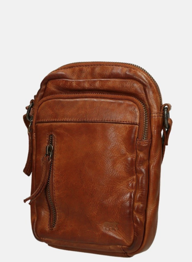 Schoudertasje Karin Cl5243 Cognac