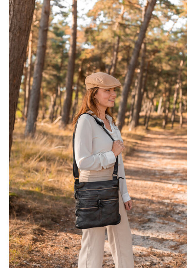 Schoudertas Yara CL40523 Zwart