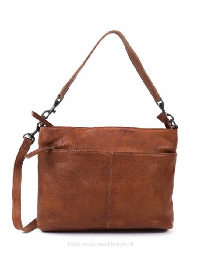 Schoudertas CP1536 Angelica Cognac