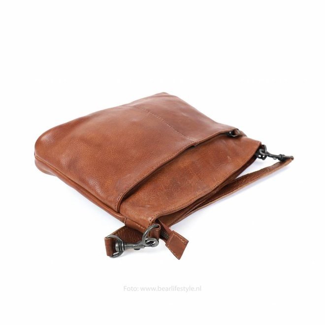 Schoudertas CP1536 Angelica Cognac