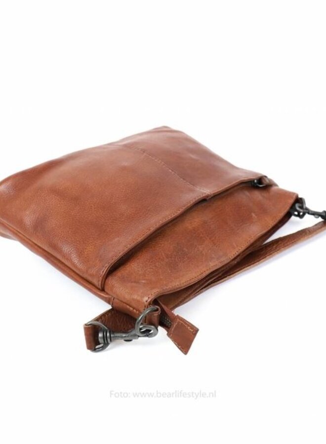 Schoudertas CP1536 Angelica Cognac