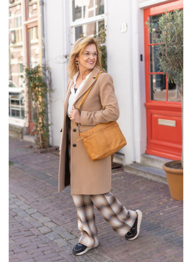 Schoudertas CP1536 Angelica Cognac