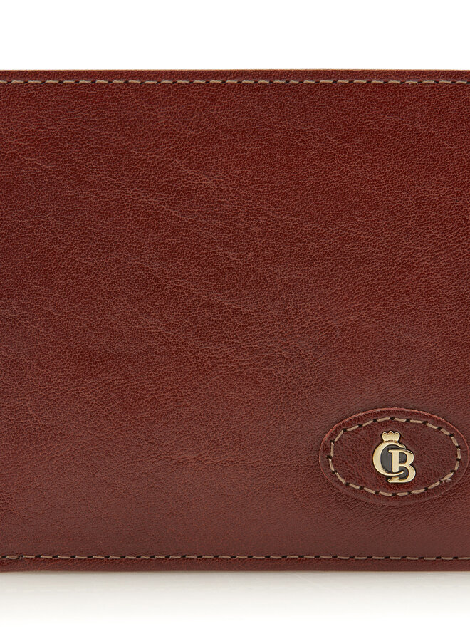 Gaucho Billfold 8 creditcards Cognac