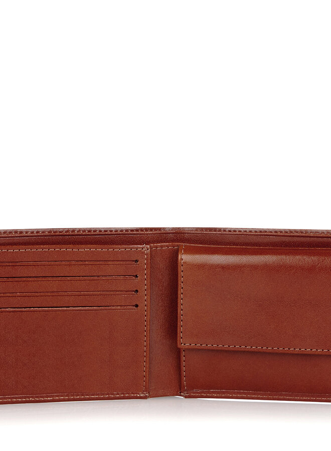 Gaucho Billfold 8 creditcards Cognac