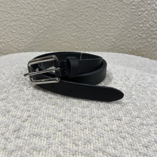 Belt Plain Small Black