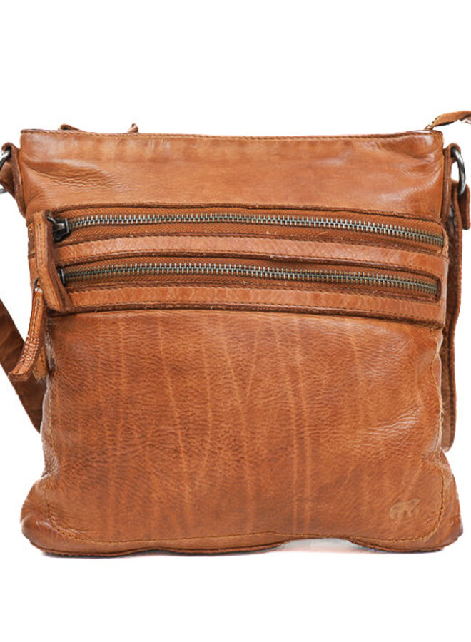 Schoudertas CL40524 Luna Cognac