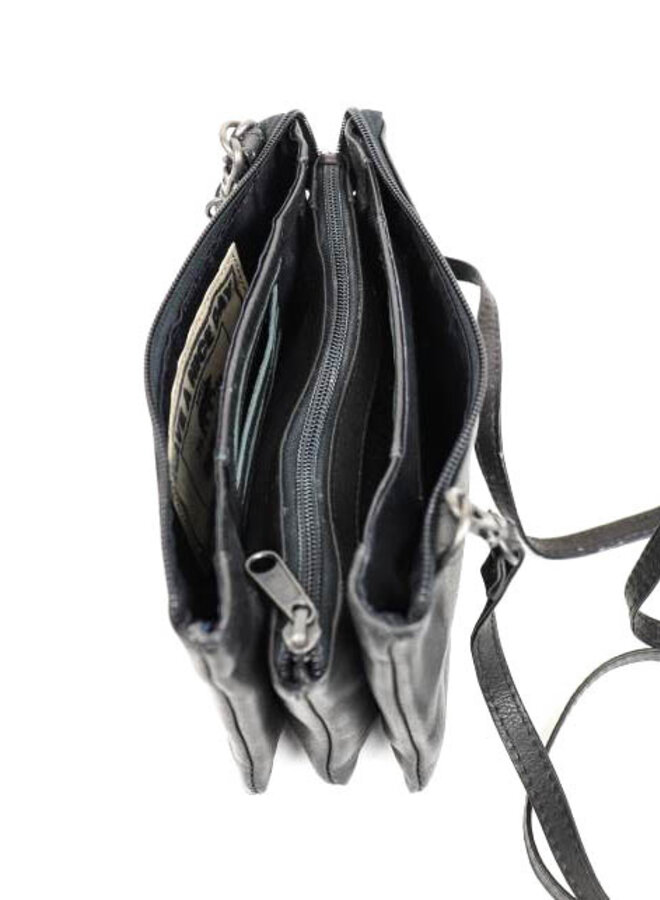 Schoudertasje UMA CP1119 Zwart