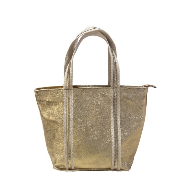 Marijke Metallic Shopper Goud