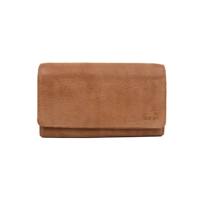 Overslag portemonnee CP6096 Sigrid Taupe