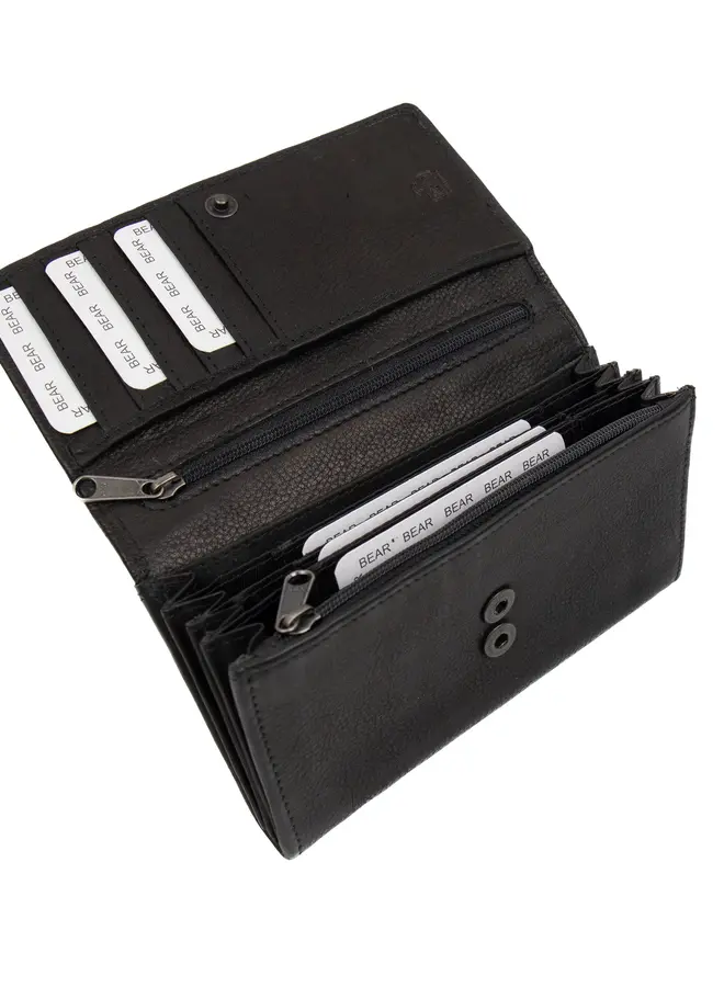 Overslag portemonnee CP6096 Sigrid Zwart