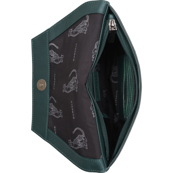 Nocturnal Nova Envelop Clutch Dark Green