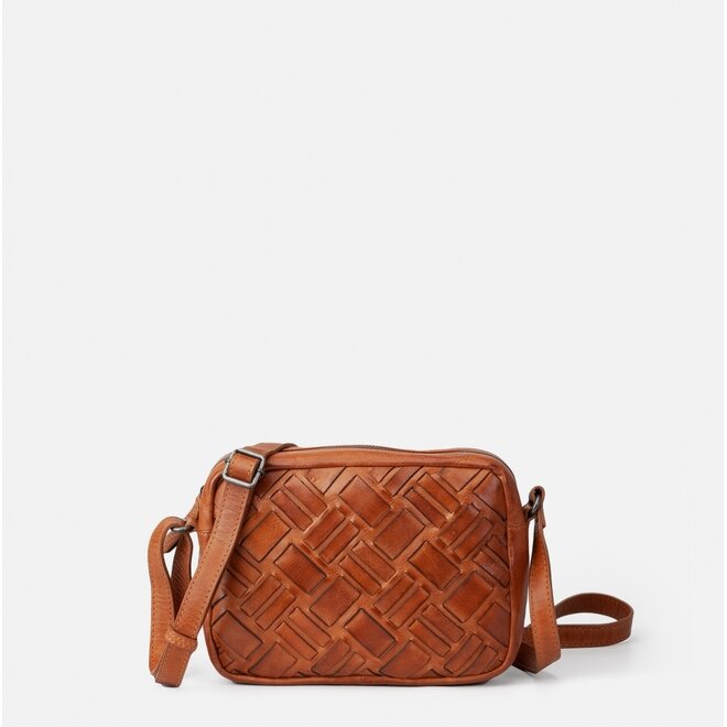 Mulberry Crossbody tas Cognac