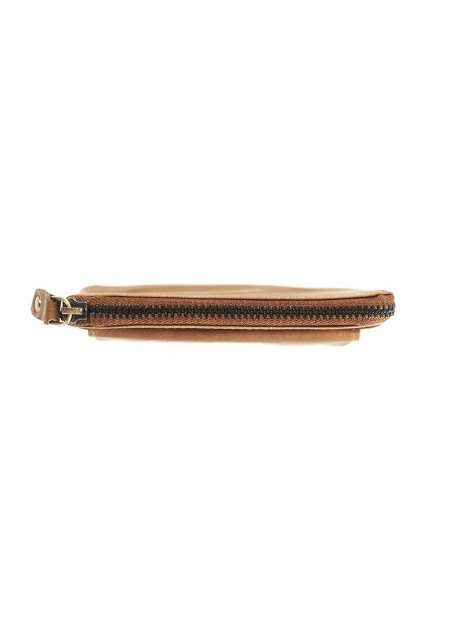 Sleutel Portemonnee Oliver Cognac