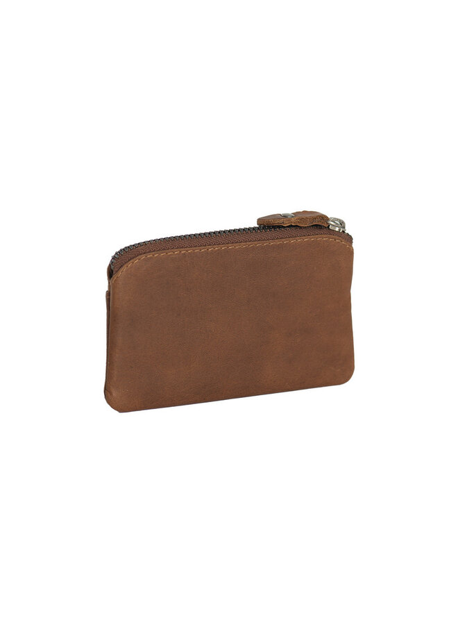 Sleutel Portemonnee Oliver Cognac