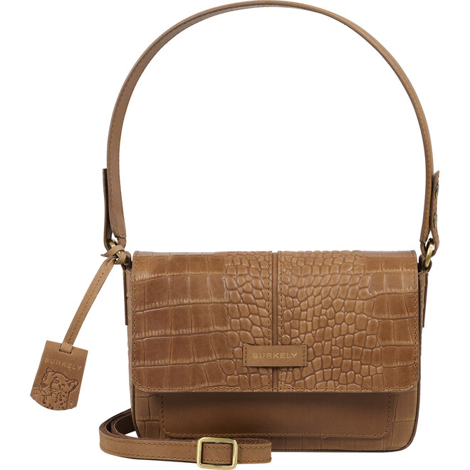 Cool Colbie Shoulder Satchel Cognac