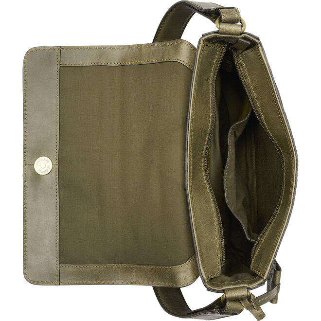 Cool Colbie Shoulder Satchel Groen