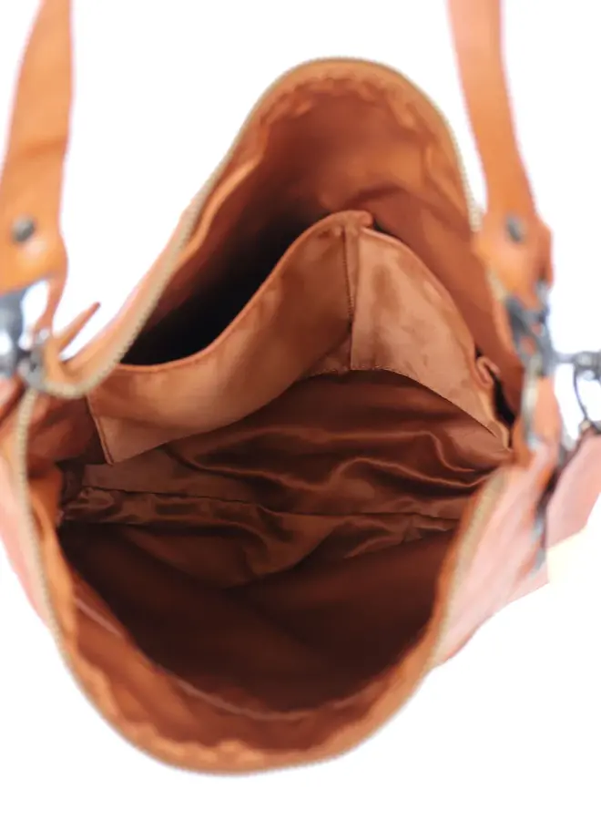 Schoudertas Ava CL43555 Cognac