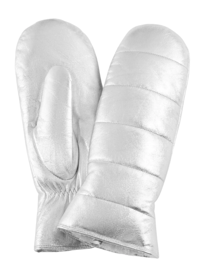 Wanten Metallic Zilver