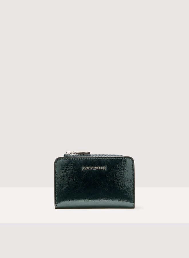 Cardholder Metallic Green
