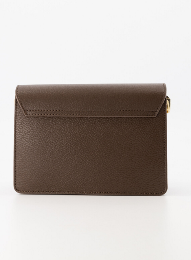 Alex Bag 2.0 Glad Donkerbruin/Goud