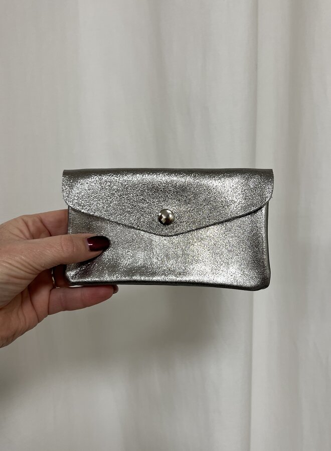 Pretty Purse Metallic Zilver