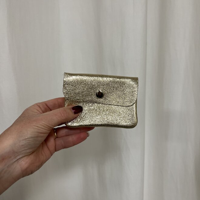 Pretty Purse Klein Metallic Goud