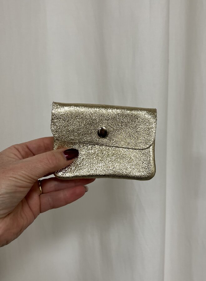 Pretty Purse Klein Metallic Goud