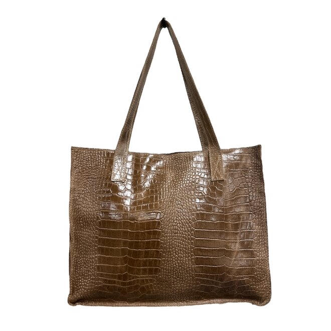 Anna Shopper Taupe