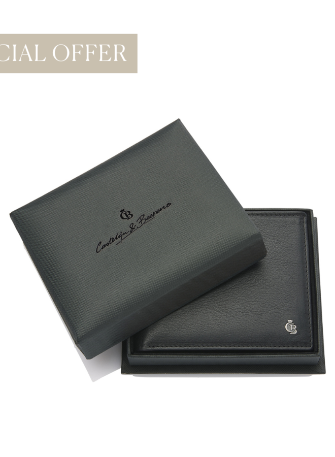 Giftbox Billfold RFID Zwart