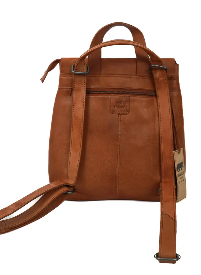 Rugzak/schoudertas CP2604 Jesse Cognac