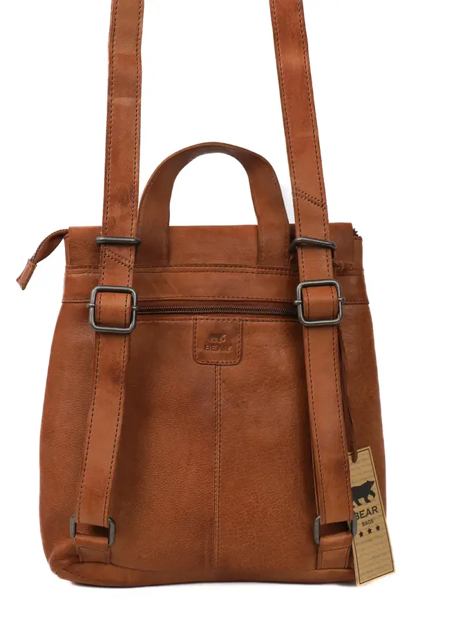 Rugzak/schoudertas CP2604 Jesse Cognac