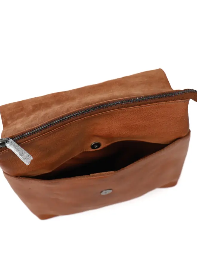 Rugzak/schoudertas CP2604 Jesse Cognac