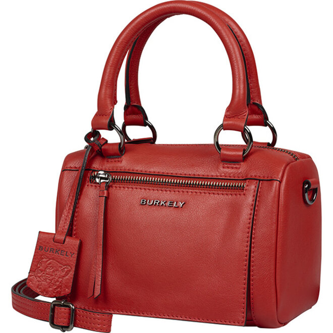 Rock Ruby Bowler Bag Small Rood