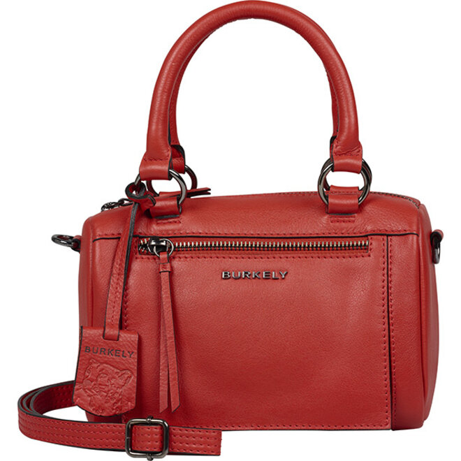 Rock Ruby Bowler Bag Small Rood