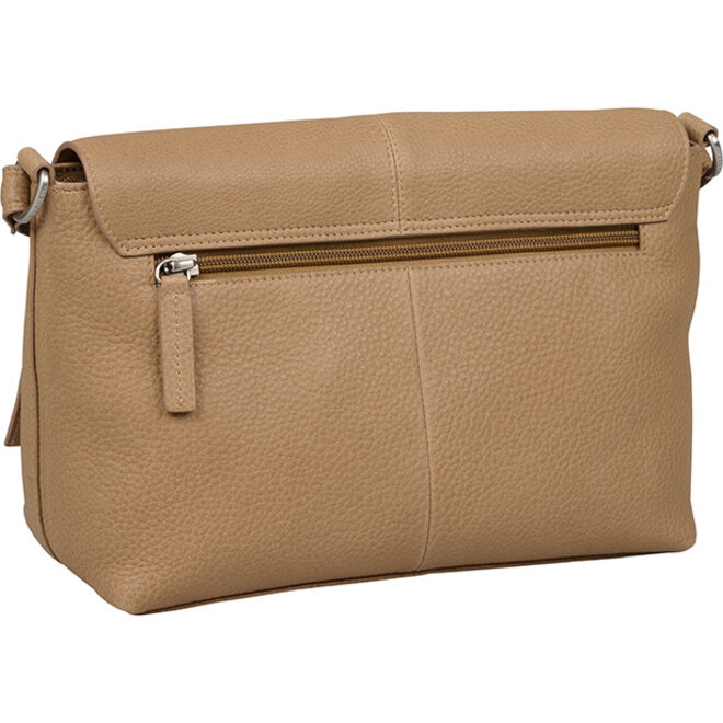 Soft Skylar Satchel Bag Beige