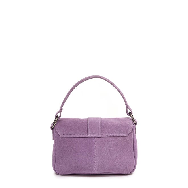 Small Honey Buckle Suede Purple